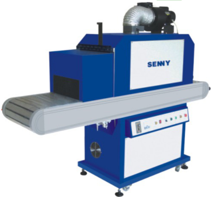 Máy sấy UV200RF để làm khô UV cho chai nhựa với băng tải thép không gỉ