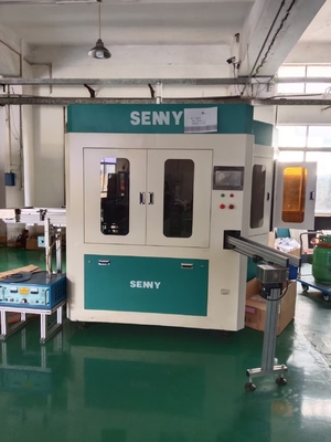 Máy in màn hình UV tự động CNC ống mềm 4 màu 80 pcs / phút