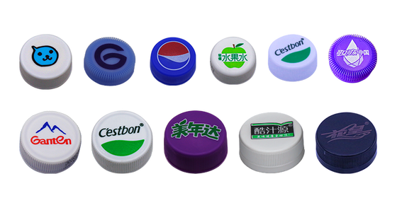 Máy in UV tự động Offset cho nắp chai nhựa 28-38mm Diameter tại 1600pcs / phút với 1-4 màu sắc