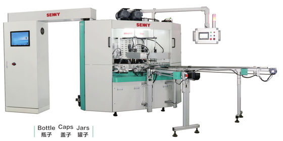 Máy in lụa 7bar 45 cái / phút Chai thủy tinh tự động
