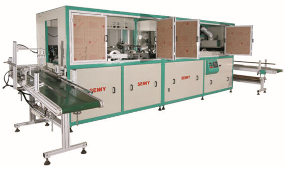 1000pcs/h 900x250mm Máy in màn hình hoàn toàn tự động cho xô