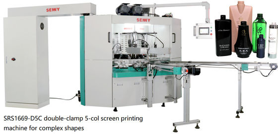 1800 cái / giờ Máy in màn hình 6bar nhiều màu cho chai tròn