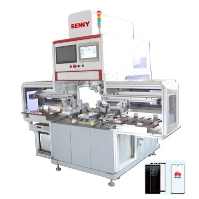 Máy in Pad tự động 2100pcs / Hr 5bar cho bìa thủy tinh 3D