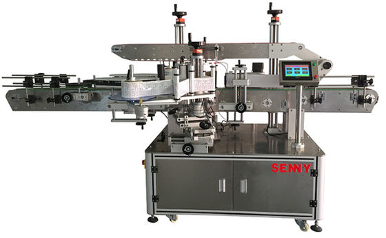 Máy dán nhãn tự động 2000W 50 chiếc / phút cho chai vuông