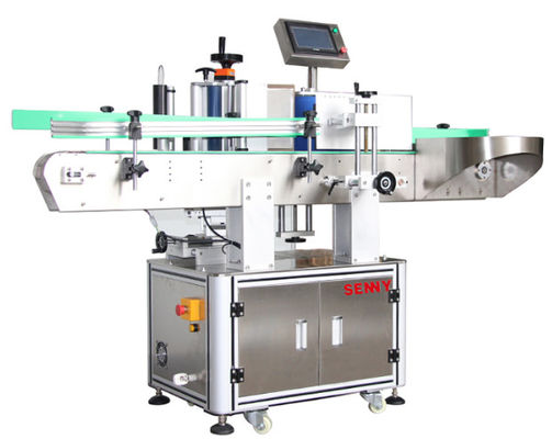 Máy dán nhãn nhãn dán chai tròn 1,2kw, Máy dán nhãn tự động 40 chiếc / phút