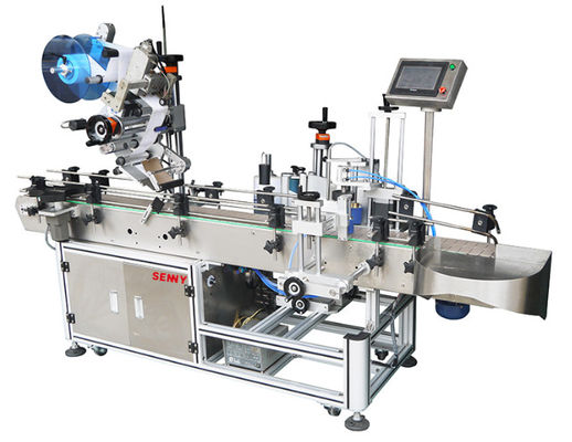 0.6mpa 1.5KW Máy dán nhãn tự động cho chai tròn