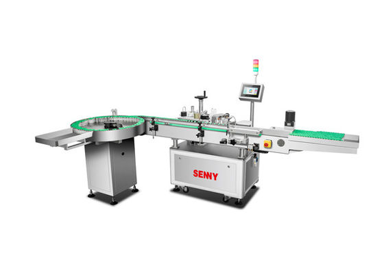 SGS Công nghiệp hóa chất hàng ngày 300 chiếc / phút Máy dán nhãn tự động dọc