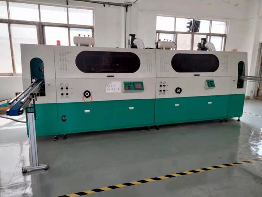 Máy in màn hình tự động hoàn toàn tự động bằng nhựa thủy tinh 85 chiếc / phút
