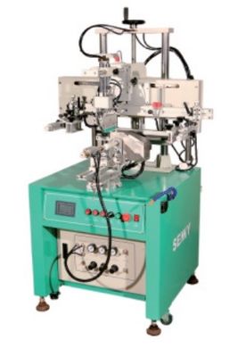 Máy in màn hình lụa kỹ thuật số servo drive cho chai tròn / hình bầu dục