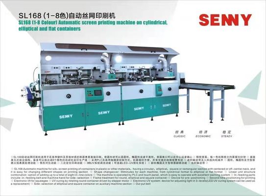 Máy in màn hình hoàn toàn tự động 80 PC / Min 8 màu