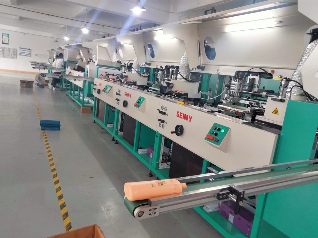 Mô-đun 1-12 Màu sắc khác nhau hình dạng nhựa lọ và chai máy in màn hình