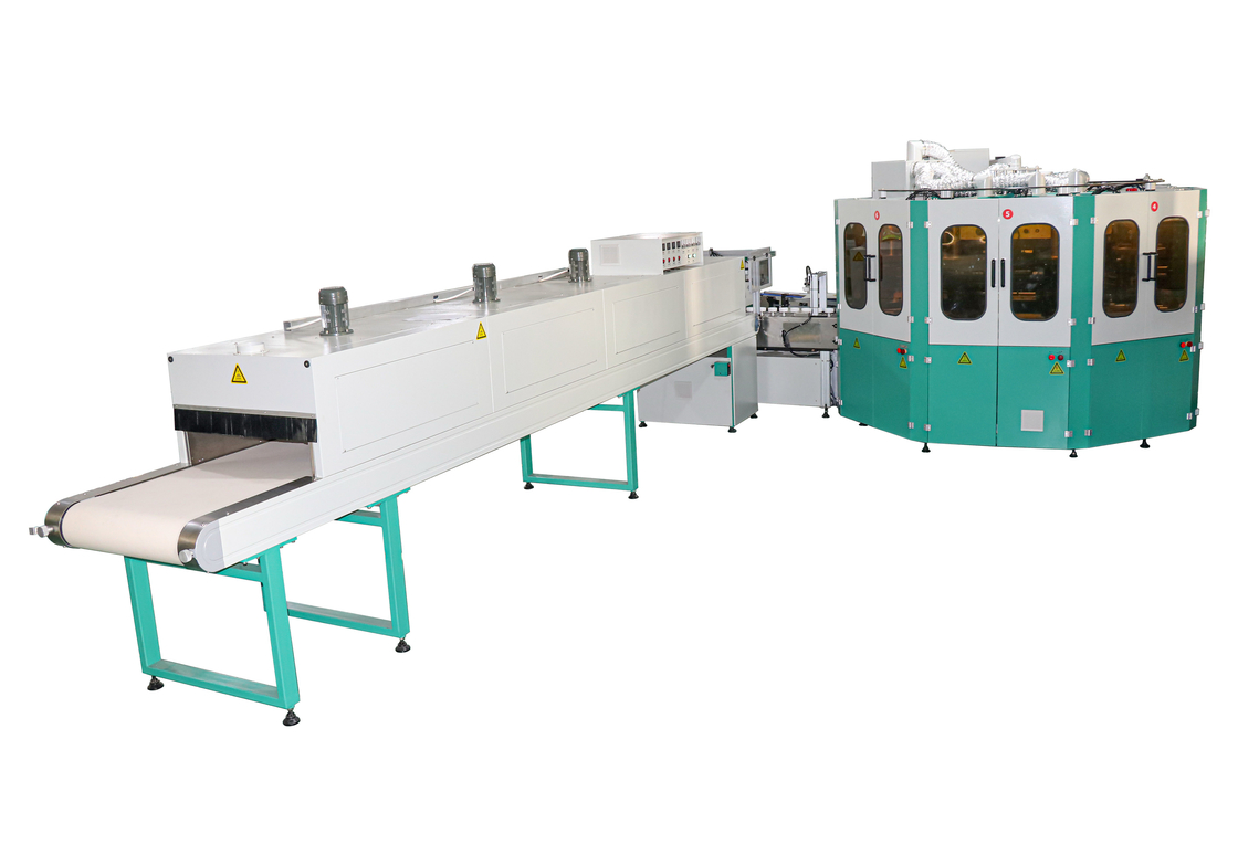 1-6 màu máy in màn hình CNC với IR Curing cho chai cho bé ăn và ly ngọt