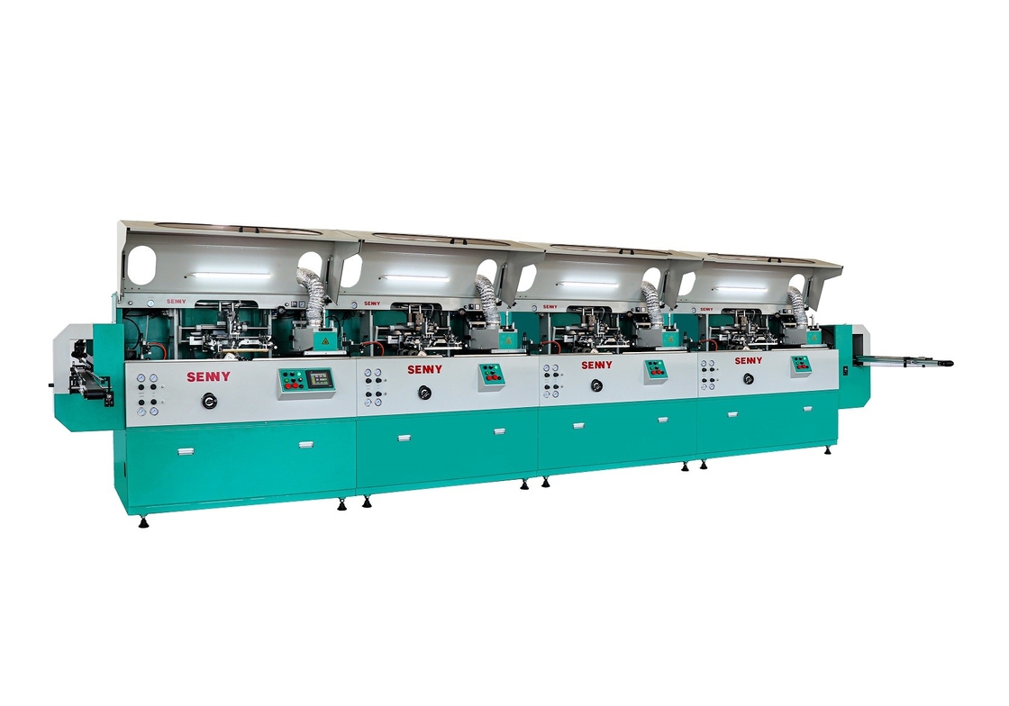 4 màu sắc 300x250mm 6000pcs/Hr Máy dán nhãn tự động cho chai