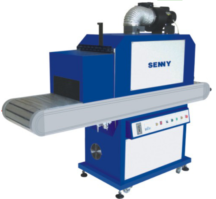 Máy sấy UV200RF để làm khô UV cho chai nhựa với băng tải thép không gỉ