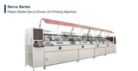 1-8 Màu 70 PC / phút Máy in UV chai nhựa được điều khiển bằng máy chủ