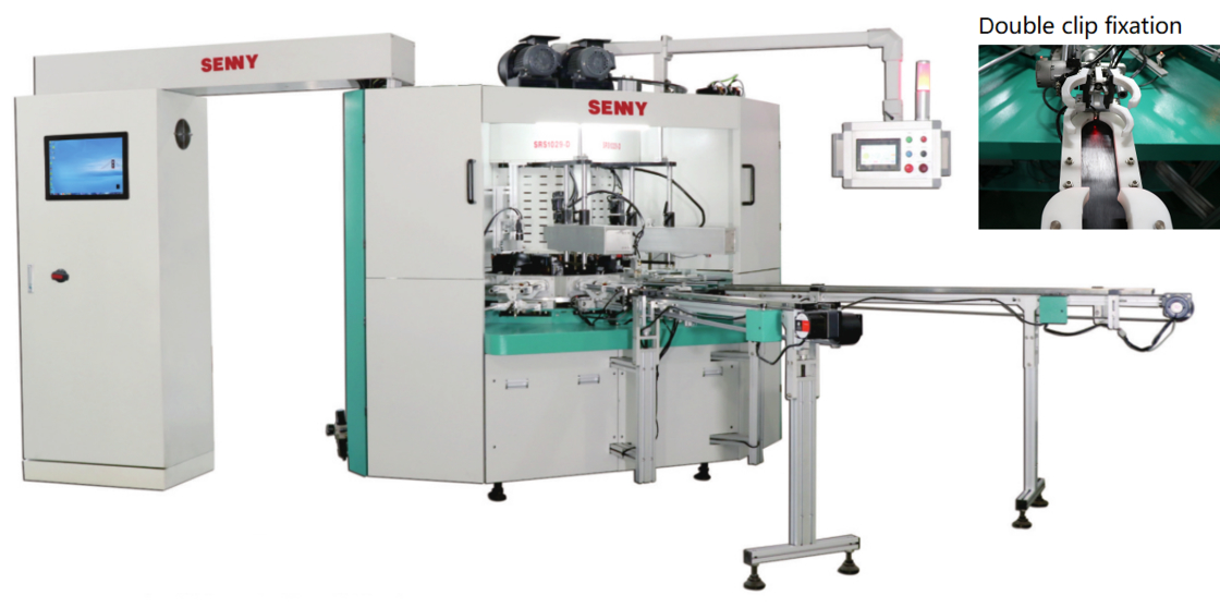 Máy dập nóng tự động 8 trạm làm việc in 360 độ cho bao bì nhỏ