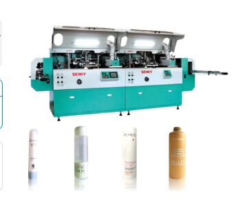 Máy in màn hình ống 12 màu 5000 chiếc/giờ 250x200mm cho vật chứa