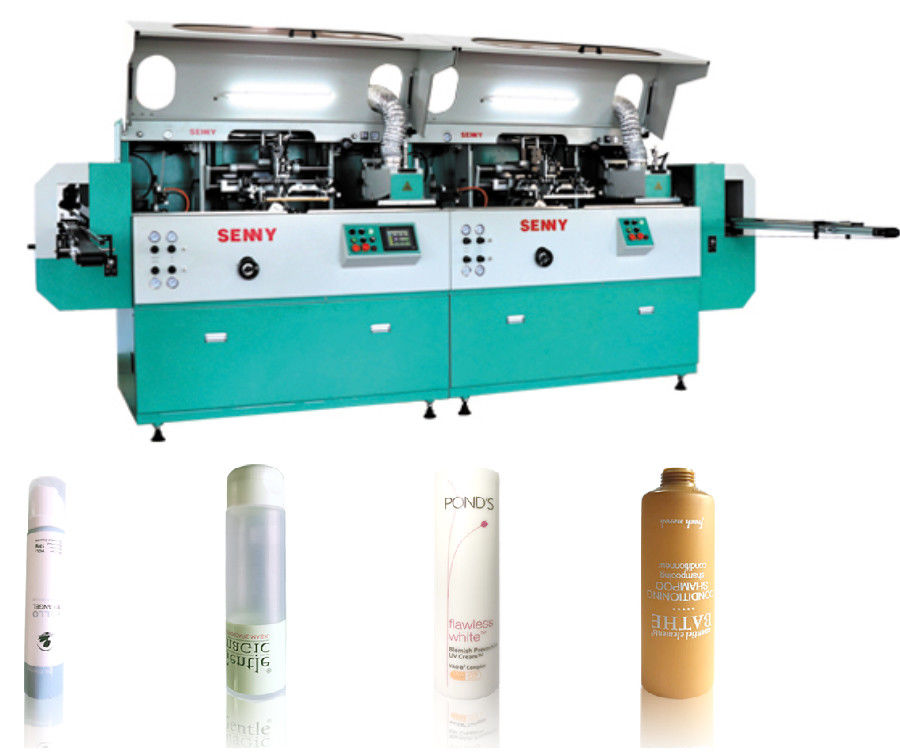 Máy in màn hình ống 12 màu 5000 chiếc / giờ 250x200mm cho thùng chứa