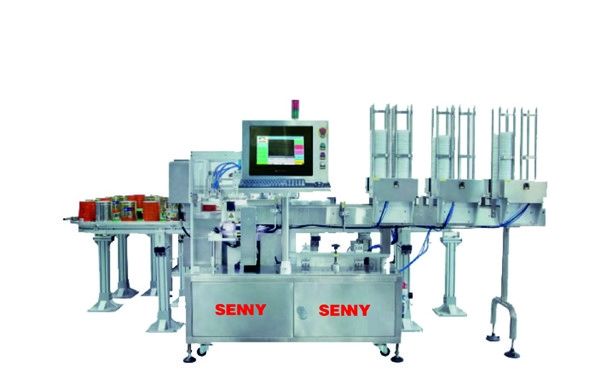GMP CDD phát hiện có thể máy nắp cho sữa bột 60-80 miếng / phút